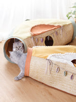 Load image into Gallery viewer, Cat Net Red Cat Litter Roll Totoro Toys Drilling Hole Cat Supplies