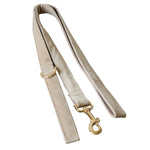Load image into Gallery viewer, Nude velvet pet collar