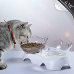 Load image into Gallery viewer, Pet feeder cat bowl