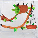 Load image into Gallery viewer, Plush toy hamster tree
