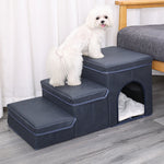 Load image into Gallery viewer, Cat Kennel Cage Multifunctional Dog Stairs Upper Bed Sofa Puppy Climbing Pet Supplies