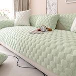 Load image into Gallery viewer, Winter Thickened Fleece Simple Modern Non-slip Sofa Cover