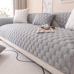 Load image into Gallery viewer, Winter Thickened Fleece Simple Modern Non-slip Sofa Cover