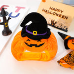 Load image into Gallery viewer, Pet Hat Halloween Funny Pumpkin Hat