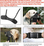 Load image into Gallery viewer, Dog Muzzle For Large Medium Small Dogs Mesh Muzzle For Dog To Prevent Biting Chewing Licking Eating Soft Dog Muzzle With Front Opening Design For Drinking Panting