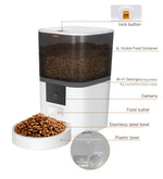 Load image into Gallery viewer, Video Camera With Adjustable Performance Pet Feeder