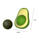 Load image into Gallery viewer, Cute Avocado Catnip Toys Cat Teeth Cleaning Toy Cat Supplies Catnip Mini Cat Treat Toys Interactive Pet Toys Pet Products Pet Avocado Ball Cute Funny Mint Cleaning Teeth Toy For Cat Supplies