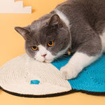 Load image into Gallery viewer, Cat Scratching Mat Natural Sisal Felt Durable Cat Scratching Board Cactus Shaped Scratcher Claws Grinding Protect Furniture