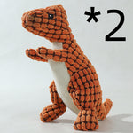 Load image into Gallery viewer, Dog Bite Resistant Plush Sounding Toy Dinosaur