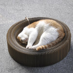 Load image into Gallery viewer, Corrugated Scratching Board Organ Nest Foldable Large Cat Toy Claw Sharpener Pet Supplies