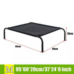 Load image into Gallery viewer, Elevated Dog Bed Pet Cat Mesh Camping Cot Indoor Outdoor UK