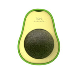 Load image into Gallery viewer, Cute Avocado Catnip Toys Cat Teeth Cleaning Toy Cat Supplies Catnip Mini Cat Treat Toys Interactive Pet Toys Pet Products Pet Avocado Ball Cute Funny Mint Cleaning Teeth Toy For Cat Supplies
