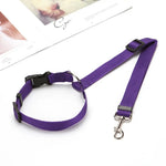 Load image into Gallery viewer, Solid Two-in-one Pet Car Seat Belt Lead Leash BackSeat Safety Belt Adjustable Harness For Kitten Dogs Collar Pet Accessories