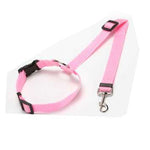 Load image into Gallery viewer, Solid Two-in-one Pet Car Seat Belt Lead Leash BackSeat Safety Belt Adjustable Harness For Kitten Dogs Collar Pet Accessories