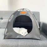 Load image into Gallery viewer, Foldable Cat Outdoor Canvas Tent