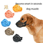 Load image into Gallery viewer, Pet Comfortable Dog Silicone Mouth Cover Mask