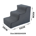 Load image into Gallery viewer, Pet Cat Sofa Steps Folding Non-slip Dog Ladder