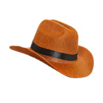 Load image into Gallery viewer, Pet Cat Western Straw Cowboy Hat