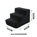 Load image into Gallery viewer, Pet Cat Sofa Steps Folding Non-slip Dog Ladder