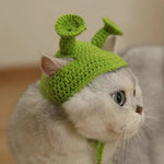 Load image into Gallery viewer, Handmade Knitted Cat Dog Hat Pet Hair Accessories Headgear