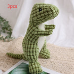 Load image into Gallery viewer, Dog Bite Resistant Plush Sounding Toy Dinosaur
