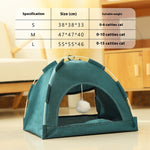 Load image into Gallery viewer, Cathouse Doghouse Breathable Tent Nest Indoor Outdoor Universal Pet Room
