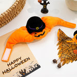 Load image into Gallery viewer, Pet Hat Halloween Funny Pumpkin Hat
