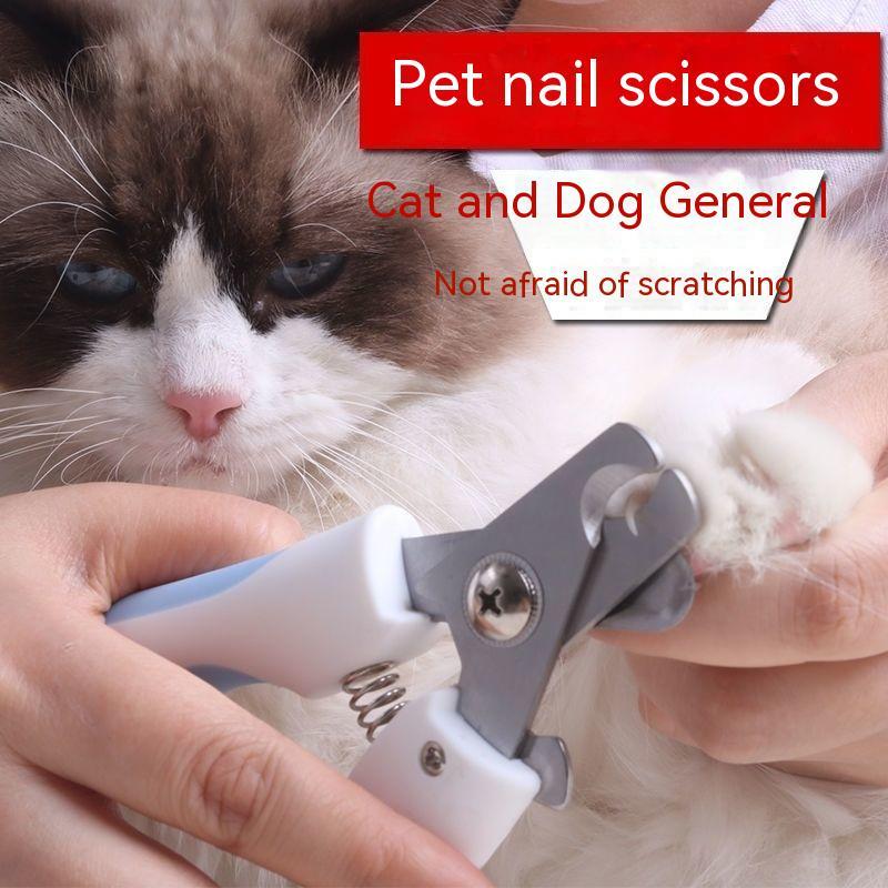 Pet cat dog nail scissors