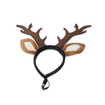 Load image into Gallery viewer, Cute Plush Pet Christmas Antler Headband
