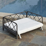 Load image into Gallery viewer, Wicker Pet Bed Rattan Dog Sofa Bed Outdoor Indoor Water Resistant
