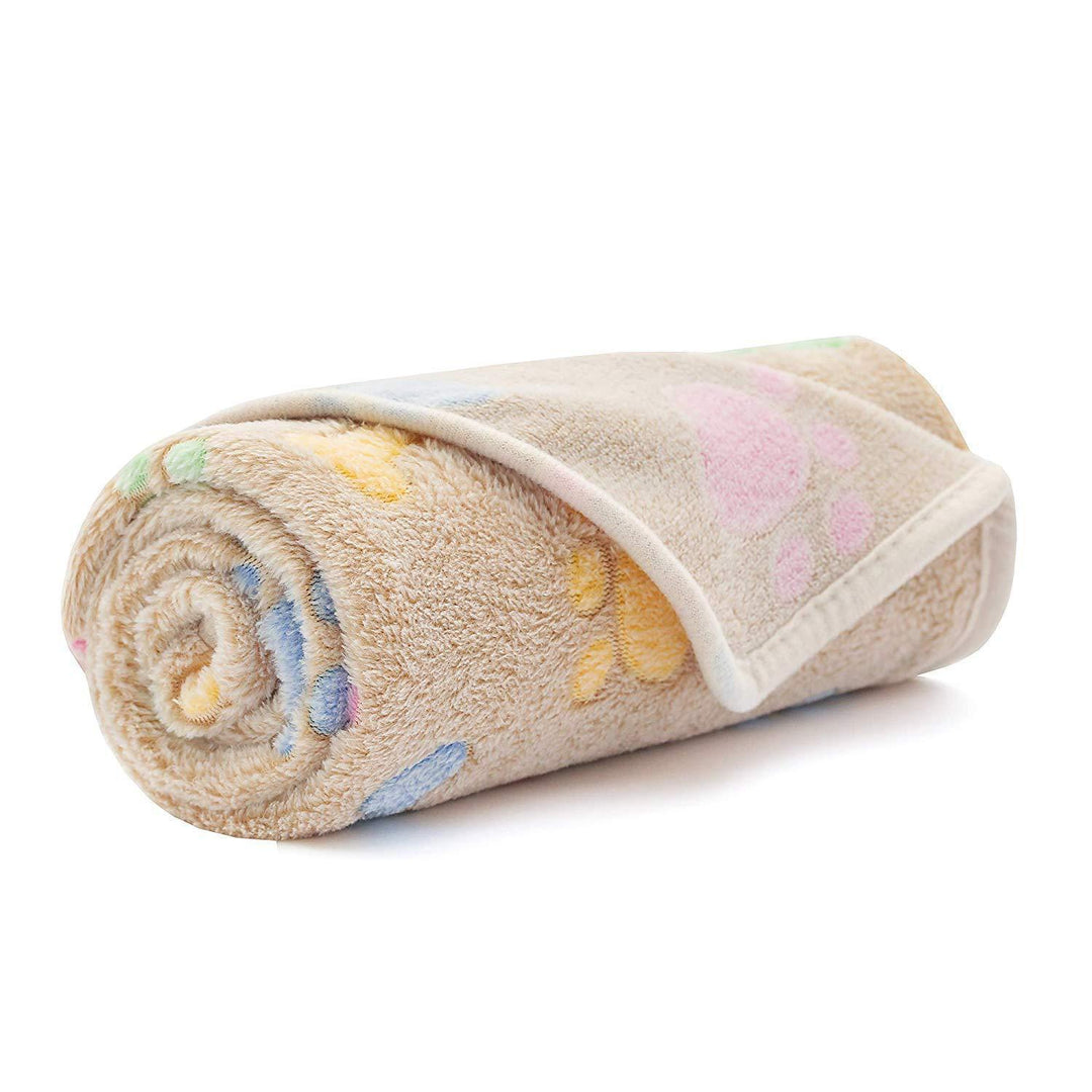 Dog And Cat Flannel Thickened Pet Blanket