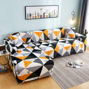 Modern Elastic Kaleidoscope Fabric Sofa Cover