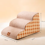 Load image into Gallery viewer, Removable Sponge Steps Small Dog Pet Stairs
