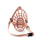 Load image into Gallery viewer, Dogs Anti-bite Anti-barking Polypropylene Webbing Soft Plastic Breathable Grid Mouth Cover
