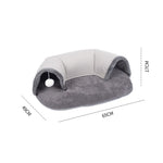 Load image into Gallery viewer, Autumn And Winter Cat Nest Cat Tunnel Plush

