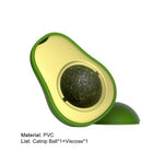 Load image into Gallery viewer, Cute Avocado Catnip Toys Cat Teeth Cleaning Toy Cat Supplies Catnip Mini Cat Treat Toys Interactive Pet Toys Pet Products Pet Avocado Ball Cute Funny Mint Cleaning Teeth Toy For Cat Supplies
