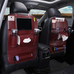 Load image into Gallery viewer, Car Interior Supplies Multifunctional Seat Back Leather Folding
