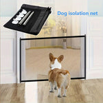 Load image into Gallery viewer, Pet Isolation Mesh No Drilling Safety Fences Net Portable Dog Cat Stair Door
