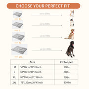 Fluffy Dog Crate Pad, Plush Faux Fur Dogs Bed For Dogs, Calming Anti Anxiety Cat Bed For Crate, Soft Warm Dog Crate Mat Non Slip Bottom