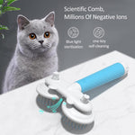 Load image into Gallery viewer, Pet Cat Brush Dog Slicker Brush Double-headed Negative Ion One-button Self Cleaning Dog Cat Hair Removal Pets Products
