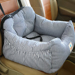 Load image into Gallery viewer, Travel car seat small dog Schnauzer cushion dog
