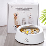 Load image into Gallery viewer, Pet Dog Bowl Slow Feeder Dog Food Bowl Smart Weighing Dog Slow Feeder Cat Pet Feeder
