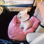 Load image into Gallery viewer, Travel car seat small dog Schnauzer cushion dog
