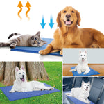 Load image into Gallery viewer, Dog Cooling Mat Pet Ice Pad Teddy Mattress Pet Cool Mat Bed Cat Cushion Summer Keep Cool Pet Cooling Dog Mat For Dogs
