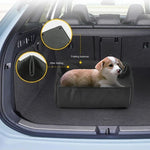 Load image into Gallery viewer, Portable Dog Travel Bed, 3-in-1 Pet Carrier, Mat And Cushion, Collapsible Water And Dirt Resistant Kennel
