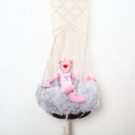Load image into Gallery viewer, Pet Swing Cage Handmade Macrame Four Seasons Available
