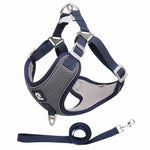Load image into Gallery viewer, Breathable Pet Harness Adjustable Leash
