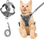 Load image into Gallery viewer, Summer Cat Chest Harness And Leash, Anti-Escape Adjustable Soft Mesh Cat Leash And Chest Harness Set For All Types Of Cats Cat Vests

