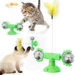 Load image into Gallery viewer, Cat Turntable Cat Windmill Toy Glowing Toy

