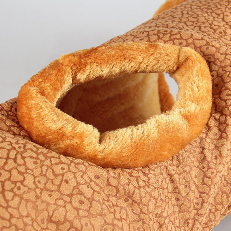 Cartoon animal ringing paper cat tee cat tunnel